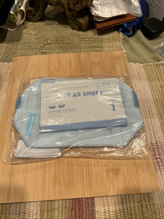 I Dew Care Other - I Dew Care face mask, make up pouch and eye mask combo exp 12/09/2026